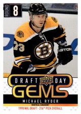 2009-10 Upper Deck #GEM23 Michael Ryder Draft Day Gems