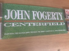 Affiche promotionnelle John Fogerty 1985 Centerfield bannière creedence Clearwater Revival