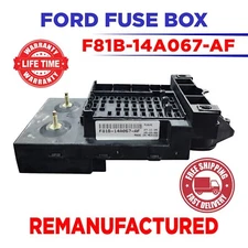 REBUILT F81B-14A067-AF 1999 FORD F250 F350 SUPER DUTY INTERIOR FUSE BOX