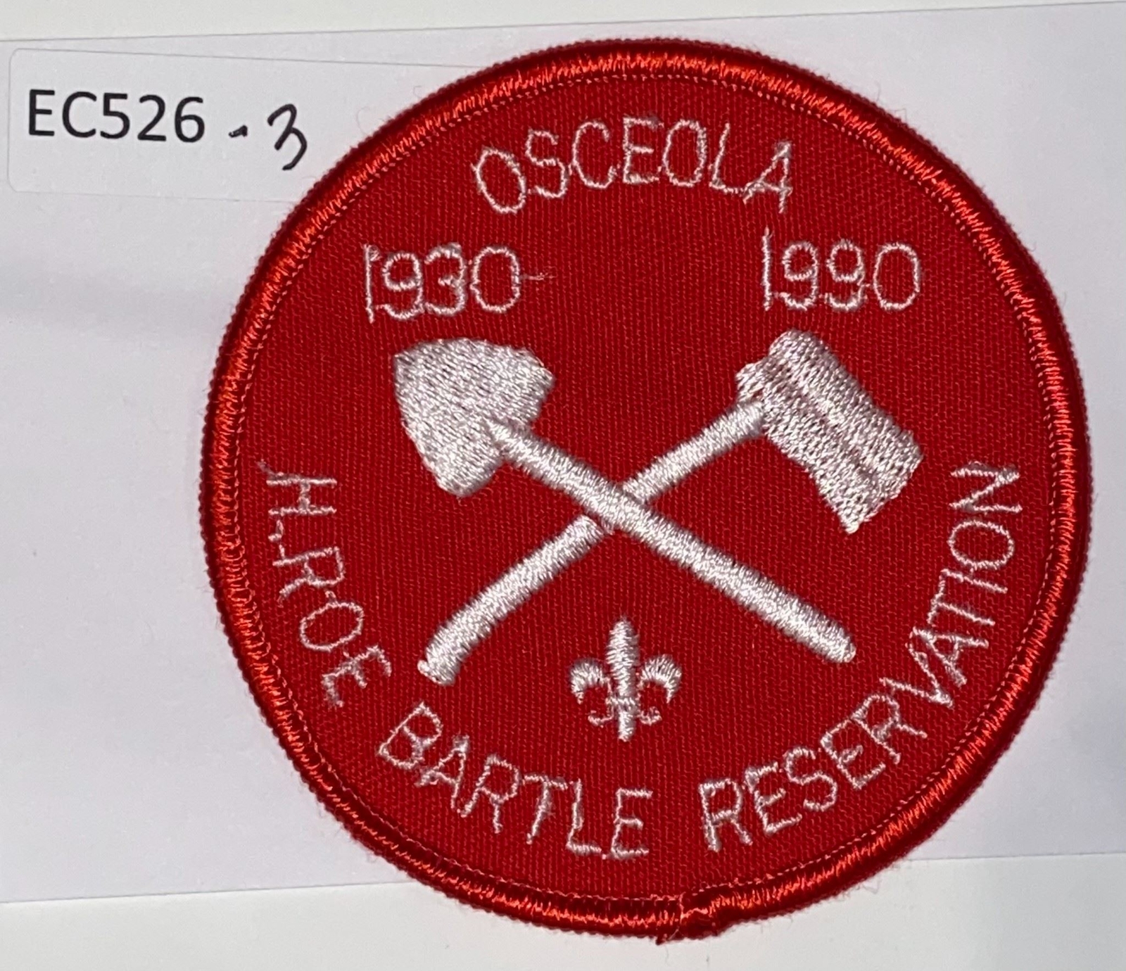 Boy Scout Camp Patch Osceola H. Roe Bartle Reservation eBay