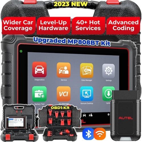 AUTEL MP900-BT KIT AUTO OBD2 Diagnóstico Sistemas Completos Programación Clave - Imagen 1 de 15