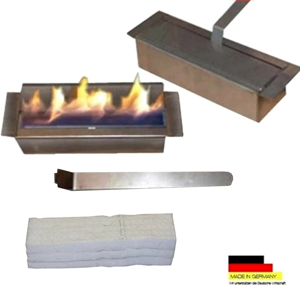 Caminetti Fireplace Chimenea Cheminee Gelkamin Madrid Deluxe Royal Granito scuro - Immagine 3 di 4