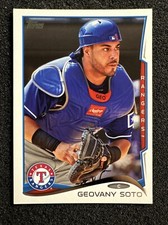 GEOVANY SOTO #389 2014 Topps Baseball QTY Texas Rangers