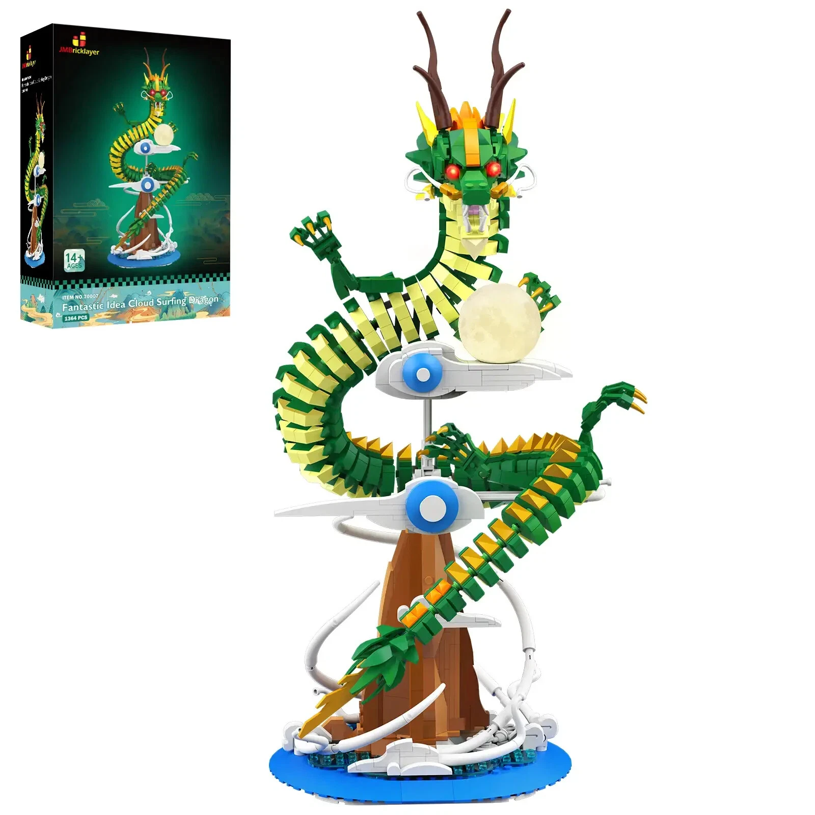 JMBricklayer Cloud Surfing Dragon 70007
