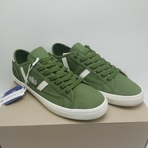 dark green canvas shoes
