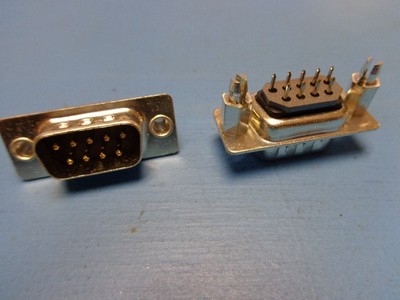 (4) KF85-ED-9P-BR KYCON 9 PIN 9PIN DSUB D SUBMINIATURE PLUG CONN DB9 9 POS NEW