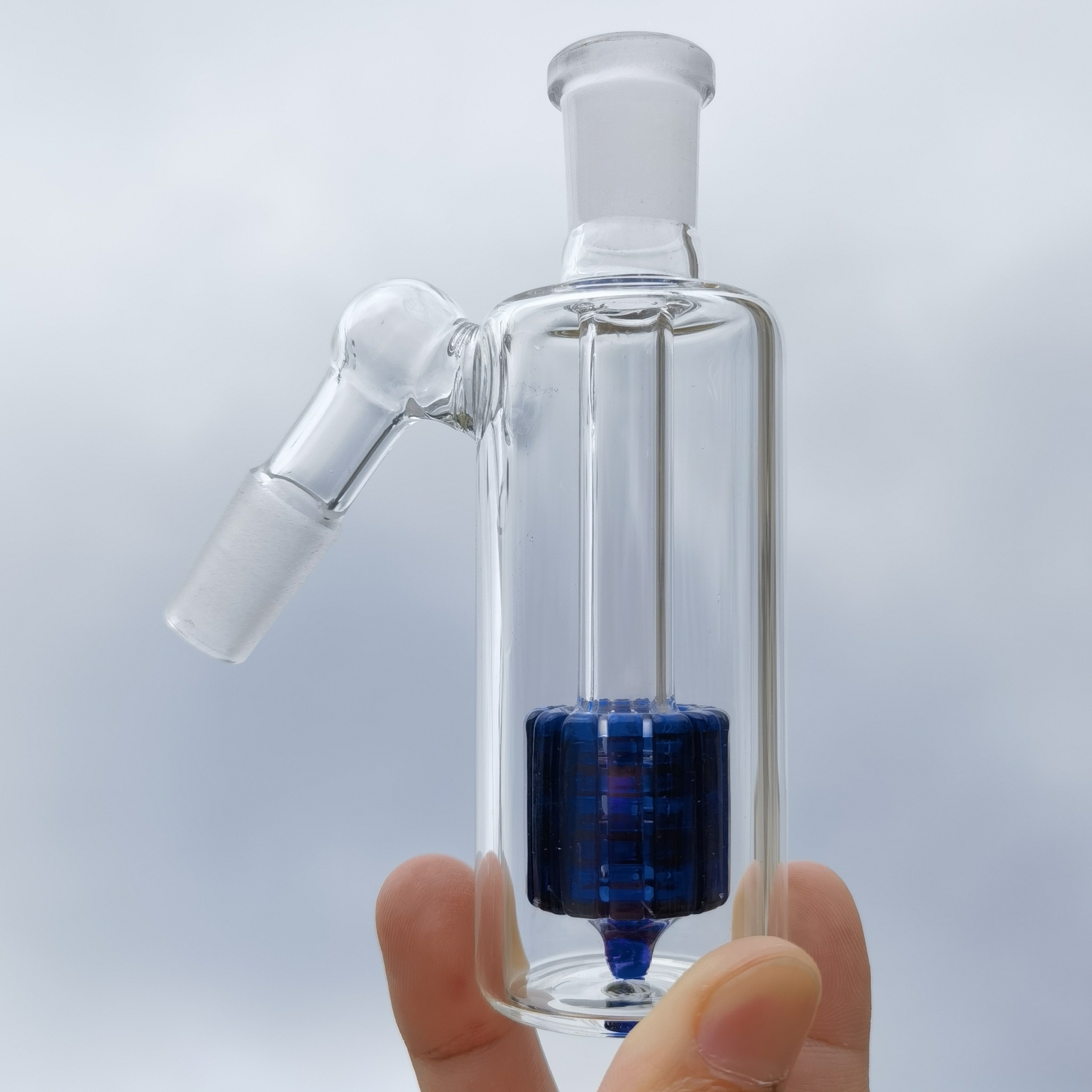 14mm Thick Pyrex Glass 45° Ash Catcher Shower Head 45 Degree for Hand