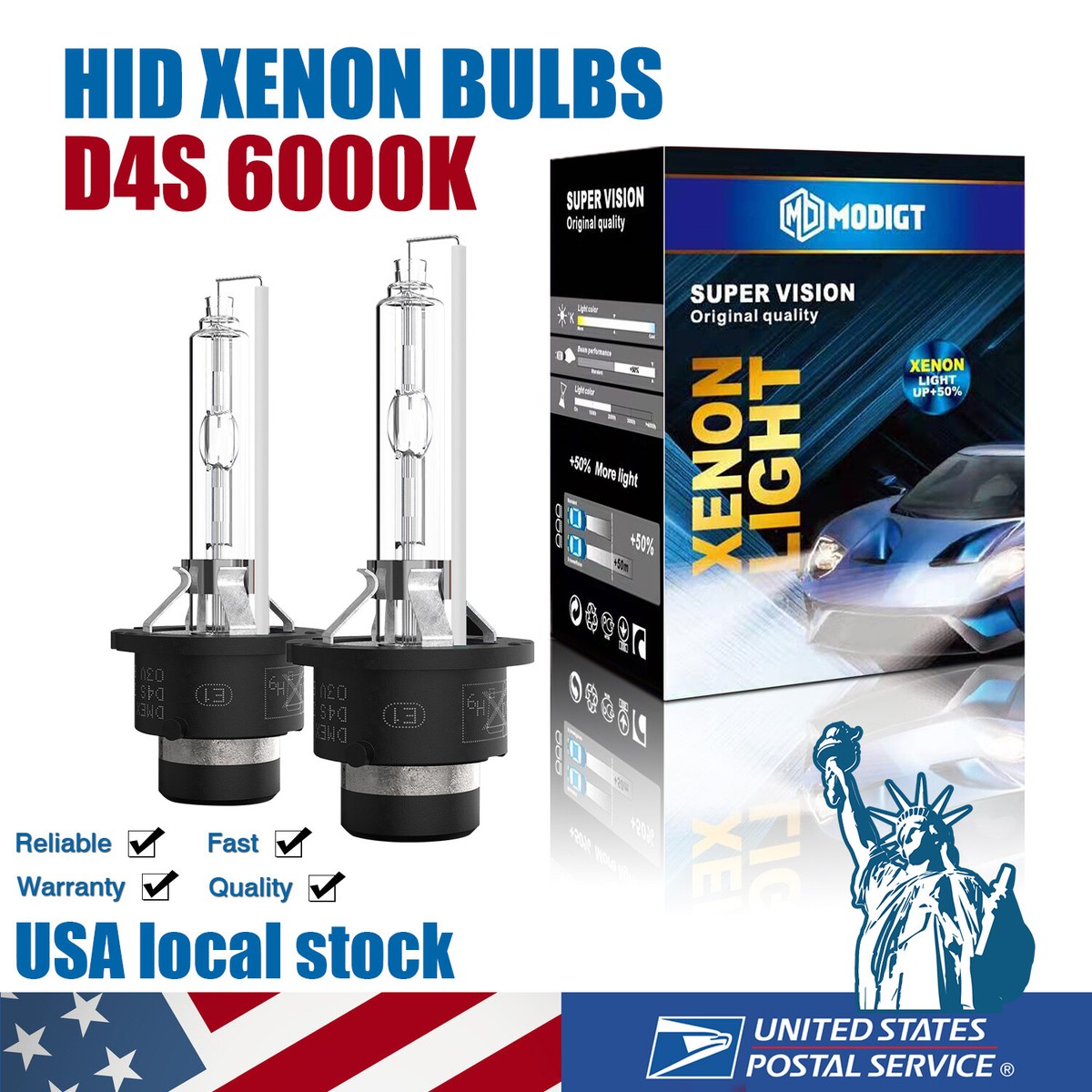 D4S HIDバルブ 90981-20024 2PCS NEW D4S 90981-20024 For HARISON TOSHIBA HID BULB fits Lexus