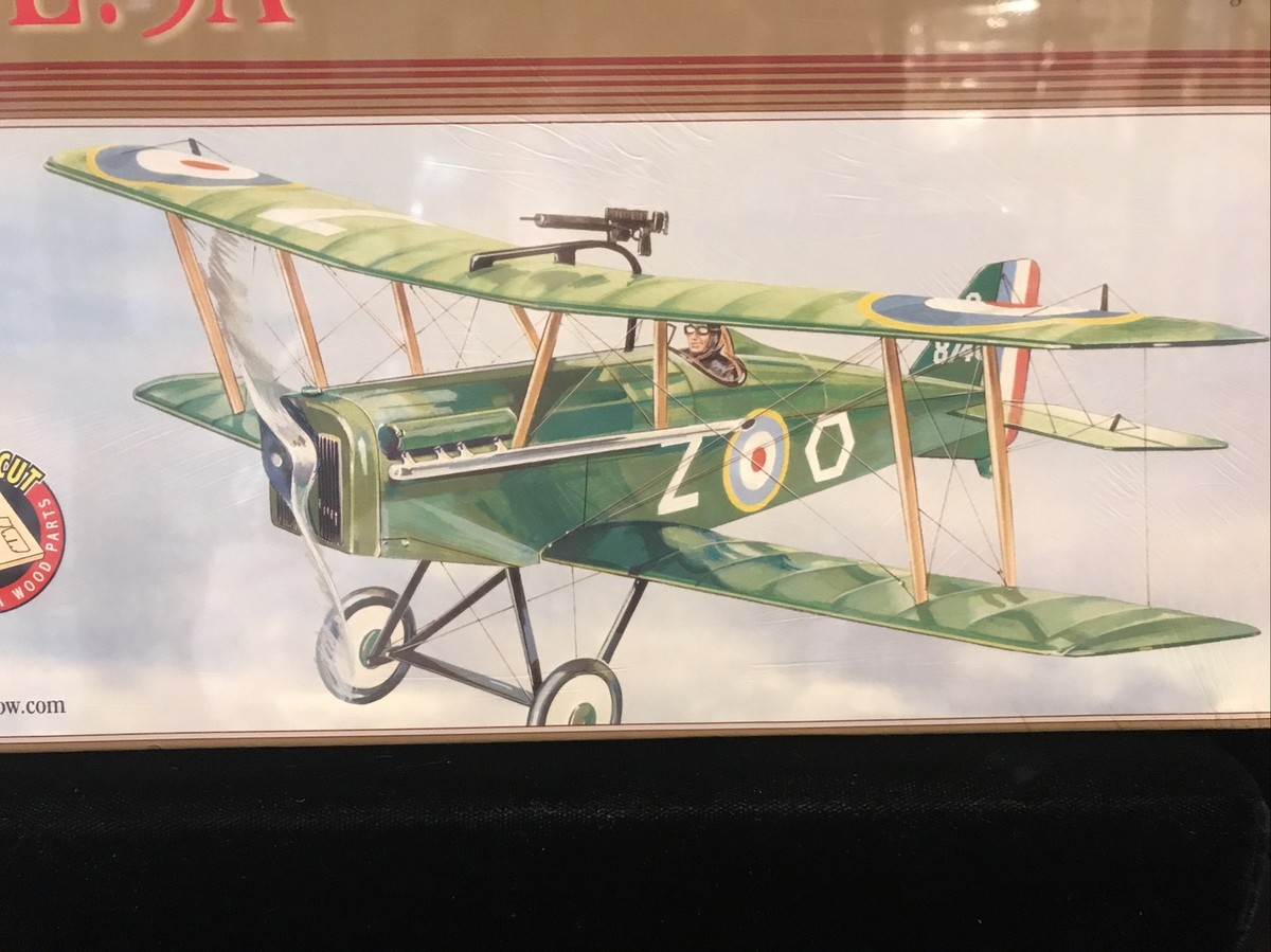 未組立品】1980年代 Guillow's S.E.5Aフライングモデルキッド Guillows