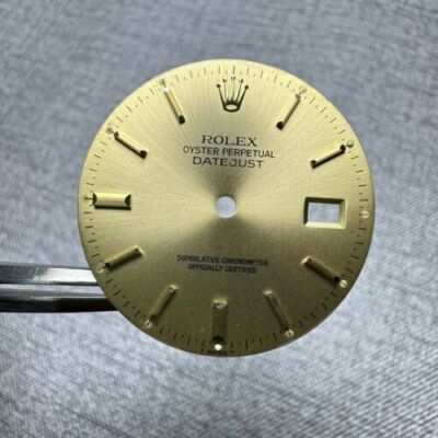 Rolex Datejust Champagner Zifferblatt für 16013 16018 schöne Farbe Kaliber 3035