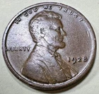 1928 1C Lincoln Cent WHEAT PENNY 4659N