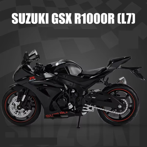 1/12 SUZUKI GSX-R1000RR L7 Toy Motorcycle RMZ City Diecast Metal Model 1:12 Raci - Picture 13 of 19