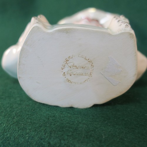 FLORENCE PORCELAIN FLOWER HOLDER FIGURINE Mid Century 7" Tall, Mint - Picture 6 of 11