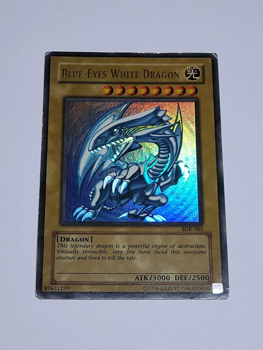 Blue Eyes White Dragon Dark Side Of Dimensions Yugioh Cards Blue Eyes White Dragon