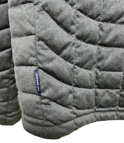 Ben Sherman Quilted Puffer Jacket Full Zip Pockets Gray Men’s Size Large - Picture 6 of 9