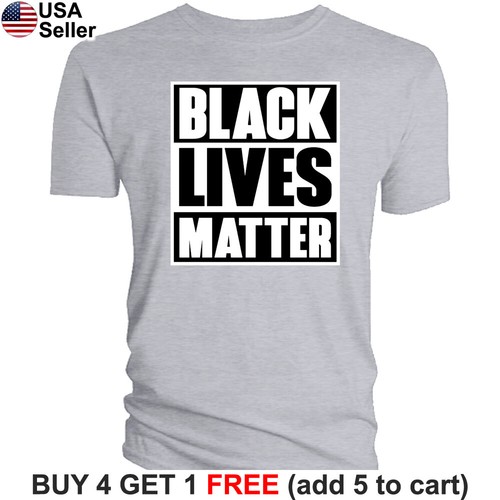 Black Lives Matter BLM T-Shirt I Can't Breathe Equality Civil Rights Men Cant - Picture 9 of 20