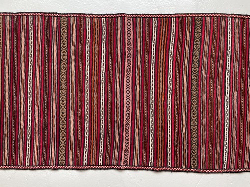291 x 80cm Vintage Handmade Afghan Carpet Hallway Runner Kilim Oriental Wool Rug - Picture 7 of 24