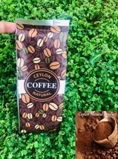 Ceylon Coffee Powder 100%Natural Black coffee powder grade A Quality from Ceylon