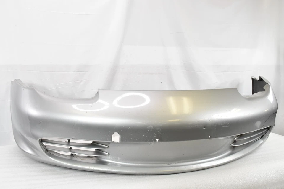 🚀 2003 2004 03 04 PORSCHE 986 BOXSTER FRONT BUMPER COVER 原始设备制造商二手银色 — 第 2/4 张图片