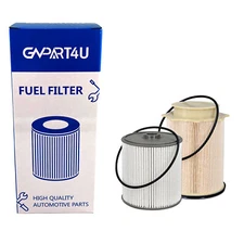 2X Diesel Fuel Filter Set 68436631AA For 2019-2022 Dodge Ram 6.7L 2500 3500 4500