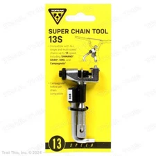 Topeak Super Chain Tool II Bicycle Chain Breaker, Hook Holder, Pin Holder