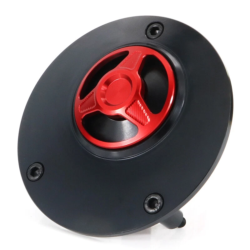 Tapa del tanque de combustible CNC apta para Ducati Monster S2R 02-08 Monster S2R 1000 05-08 Foto 4 de 4