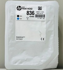 New Genuine HP 836 Black  Cyan Latex Printhead Cartridge 4UV95A 