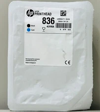New Genuine HP 836 Black & Cyan Latex Printhead Cartridge [4UV95A]