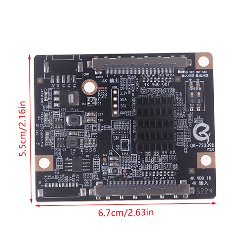 QK-72339D V2.0 Upgraded Version Solves 4K LCD Screen Partition Problem - Bild 3 von 12