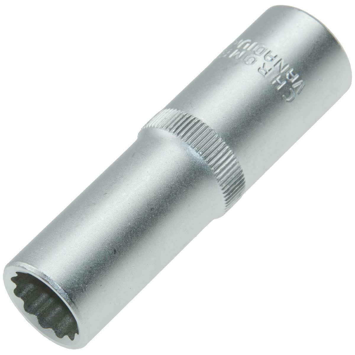 Alkan E24 Steckschlüssel-Einsatz (E-Profil) Für Außen-Torx Schrauben – 1/2 Zoll Antrieb, Chrom-Vanadium-Stahl, Ca. 38 Mm Lang