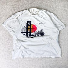 Vintage 90s/y2k San Francisco California Golden Gate Bridge T Shirt   XL