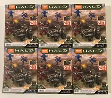Mega Construx 6 x Halo Infinite UNSC Gungoose Gambit NEW