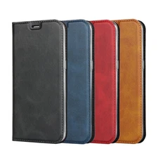 For Samsung Galaxy S7 Edge Magnetic Leather Phone Case Protector Flip Wallet