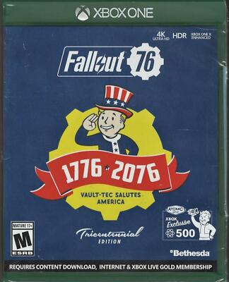 Fallout 76 Tricentennial Edition Xbox One (Brand New Factory Sealed US Version)