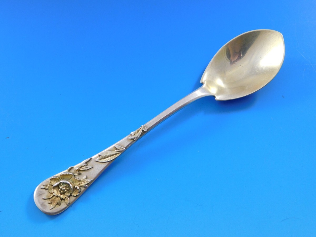 Lap Over Tiffany & Co Sterling Silver Ice Cream Spoon Applied