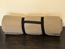 Couverture polaire édition militaire 65 x 85 NEUVE sangle de transport