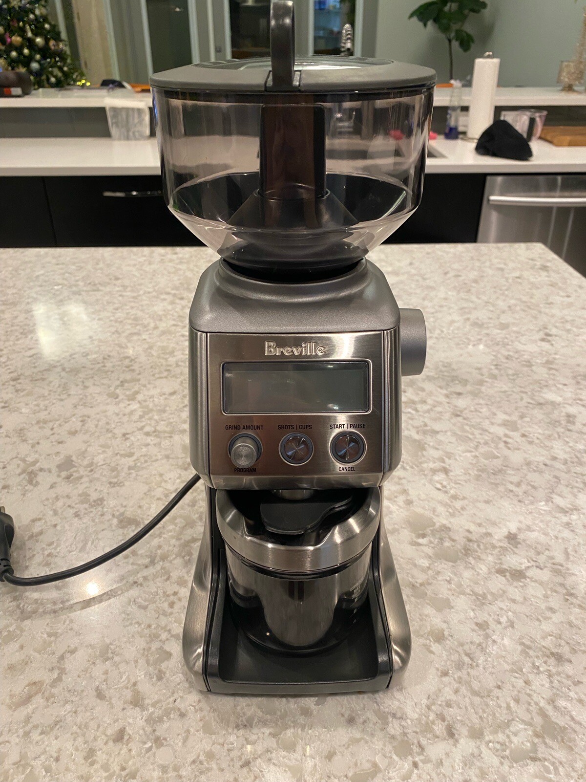 BREVILLE the smart coffee grinder pro BCG820BSSXL stainless (never used