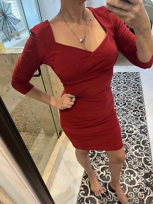 white house black market christmas dress White House Black Market | Dresses | White House Black Market Red Dress Crinkled Skirt Sz 8 Regular Velvet Preown