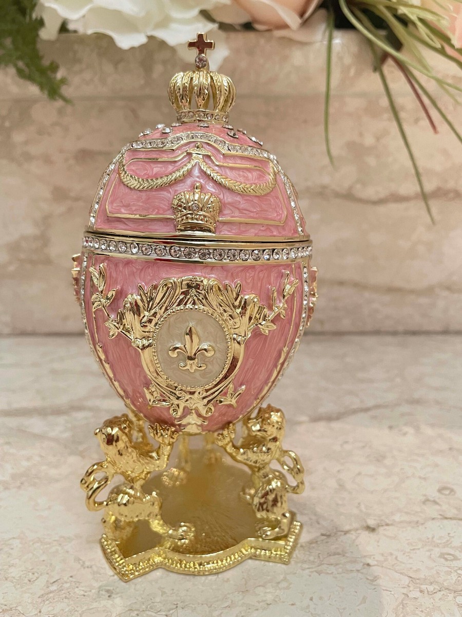 5* Faberge Egg Ornament Jewelry box Fabergé egg Faberge Fabergé