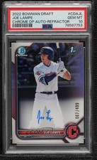 2022 Bowman Draft Chrome Pick Refractor 67/499 Joe Lampe PSA 10 GEM MT Auto 0kd8