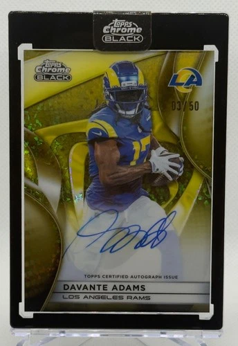 2025 Topps Chrome Davante Adams Chrome Autographs (RAW)