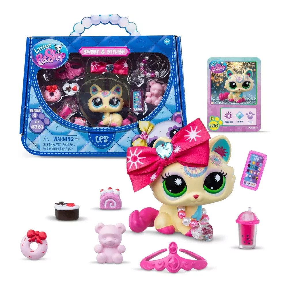 Littlest Pet Shop Lps Gen 7 G7 Sweet and Stylish Cat #263 Series 4