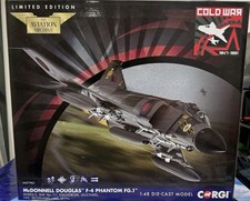 F-4K PHANTOM FG.1 RAF NO.111 SQN XV592/L SCOTLAND 1970'S CORGI AA27902 1/48