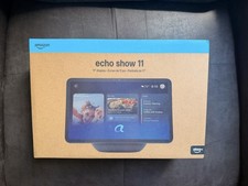Amazon Echo Show 11 11" Smart Speaker Display, Alexa Touchscreen, Gray