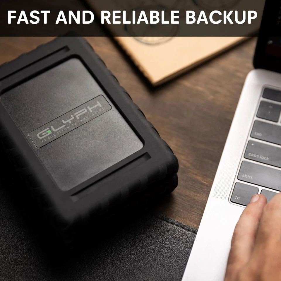 Glyph Production Technologies BlackBox Plus 1.4" External Hard Drive, 2TB, Black - Image 2 of 4