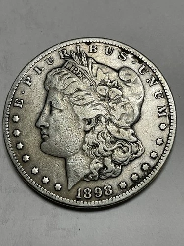 1898 S Morgan Silver Dollar Very Fine