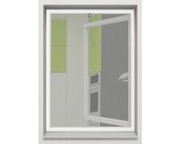 Insektenschutz Home Protect Rahmenfenster Aluminium Weiss 130X150 Cm