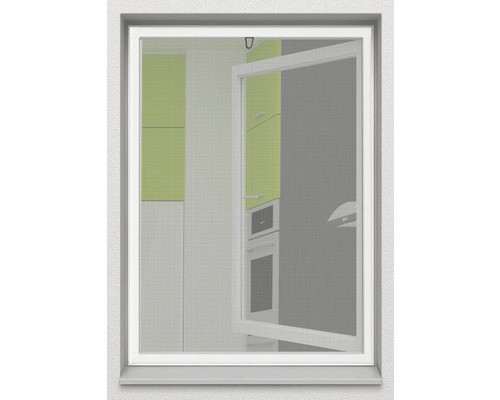 Insektenschutz Home Protect Rahmenfenster Aluminium Weiss 130X150 Cm-image