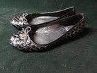 Tory Burch Prescott Braided Patent Leather Ballet Flats Sz 9 M Great Cond.! — photo 1