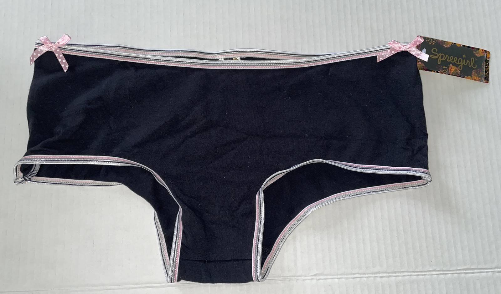 Seven Til Mid super soft black boyshorts underwear lingerie sleep wear 3X NEW